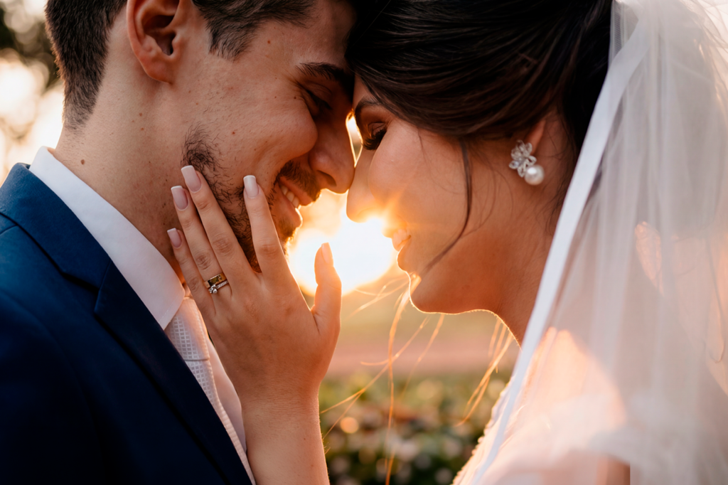 Casal recém-casado — revisão de seguros após casamento